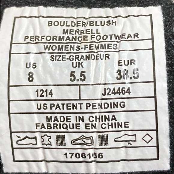 Merrell Womens Moab 2 Leather Upper Vibram Soles Low Hiking Trail Shoes SZ US 8 - Picture 11 of 13